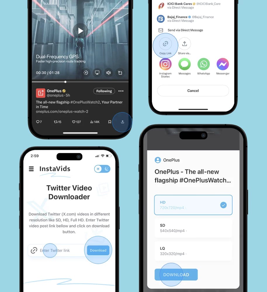 Download video from Twitter with these easy steps.